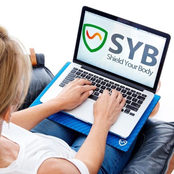 SYB Laptop Pad, EMF Radiation & Heat Shield in Multiple Sizes & Colors