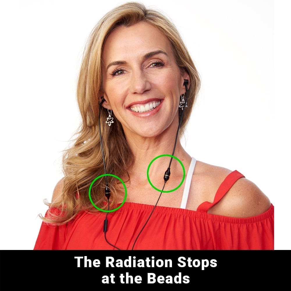 SYB Air Tube Headset, Anti EMF Radiation Protection