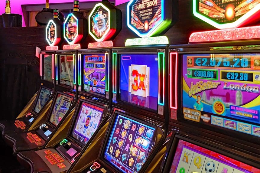 Slot machine - tech addiction and EMF exposure are linked because devices are designed to be addictive.