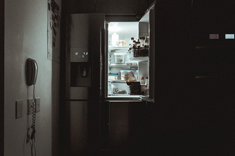 Smart tech from iOT and EMF - smart fridge.
