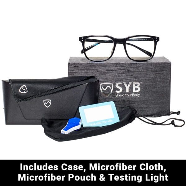 SYB Clear Daytime Bluelight Protection Glasses