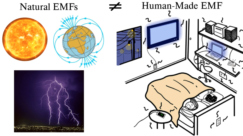 EMF  Autoimmune Disease natural vs human made EMF