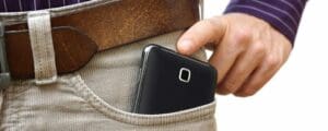 Don't carry your phone in pocket like this. Instead try the tips in the post