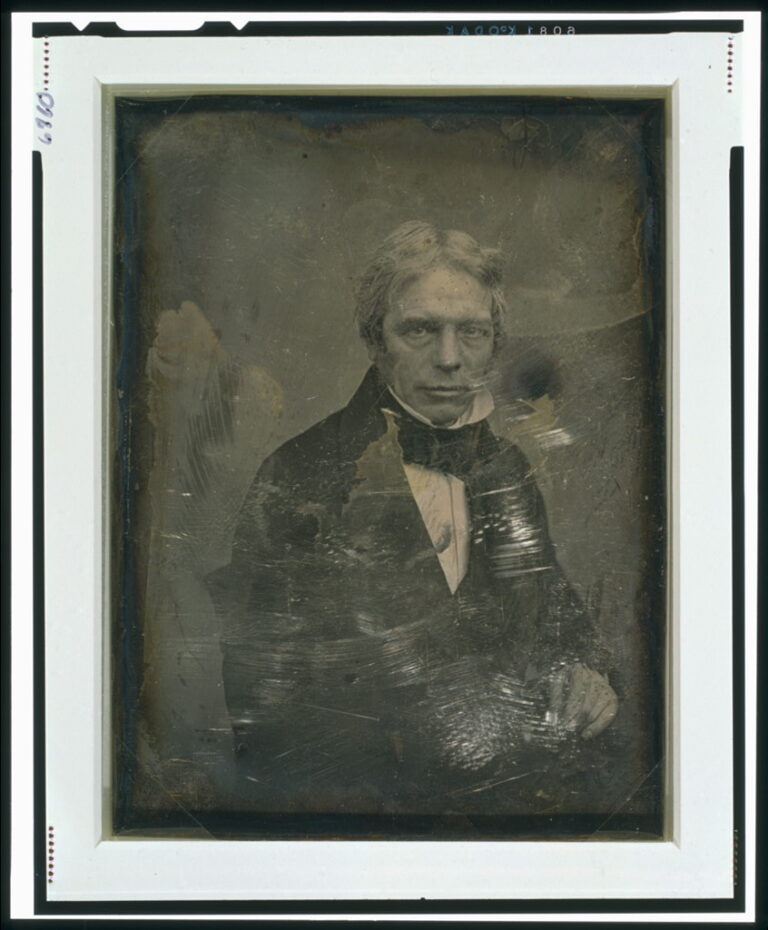 Michael Faraday portrait, circa 1844
