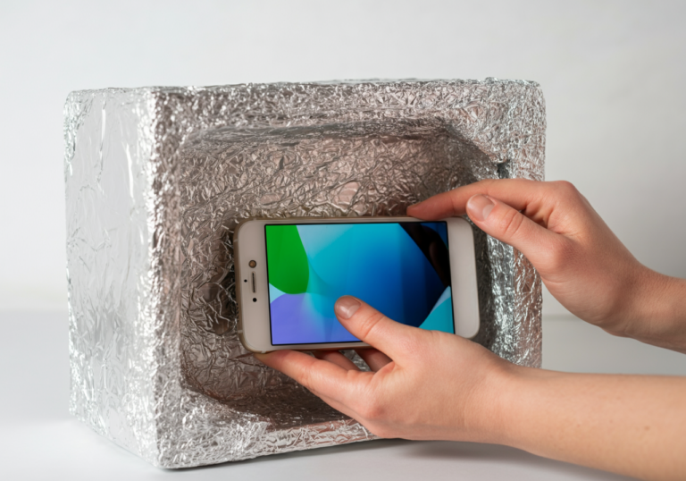 Testing DIY Faraday cage