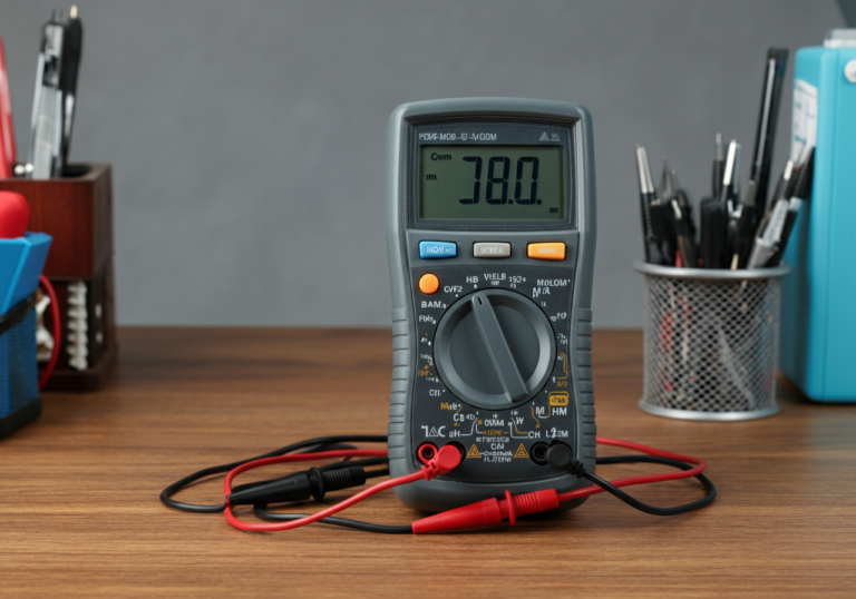 Using an EMF meter to measure electromagnetic field levels in bedroom