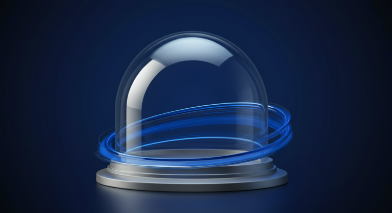 Cross-section diagram showing Faraday cage blocking electromagnetic waves from reaching interior