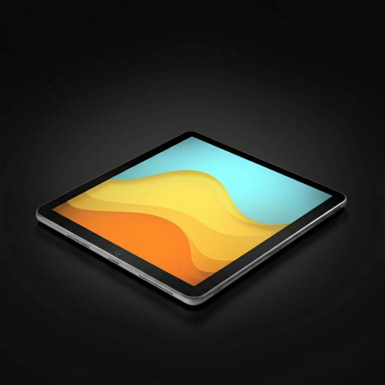 Tablet EMF sources including WiFi antenna, Bluetooth, and charging components