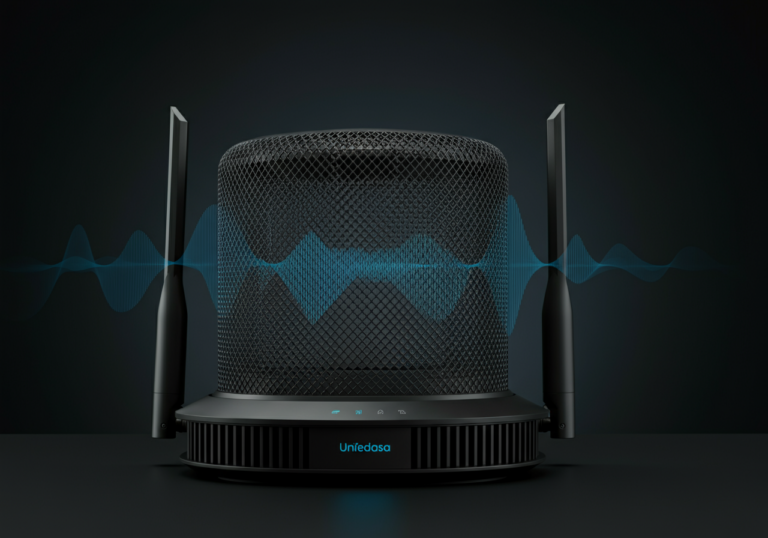 WiFi router with EMF shielding enclosure