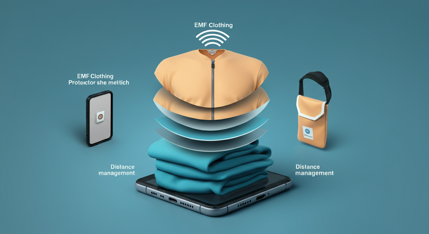 EMF clothing integrated with other protection methods for comprehensive shielding