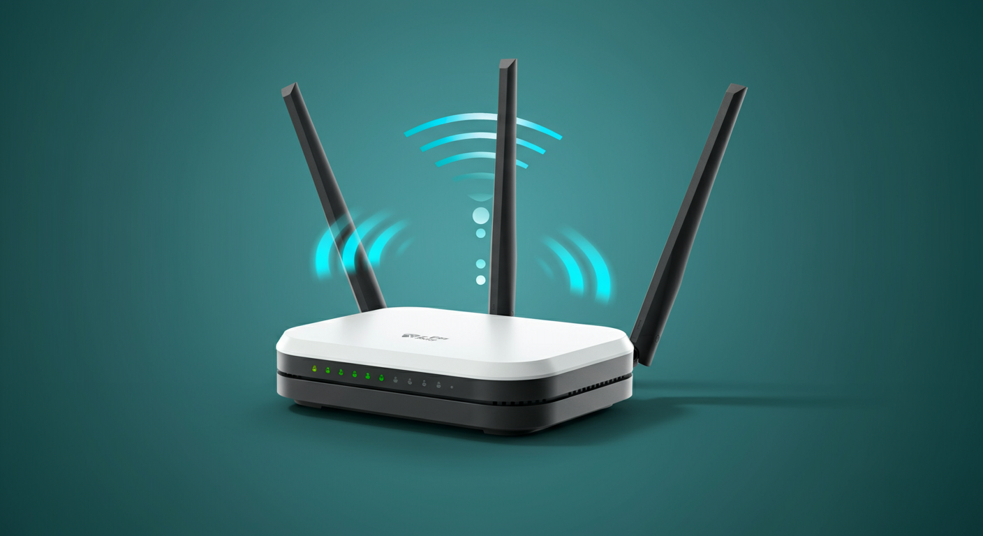 Low-EMF eco-friendly WiFi router that reduces radiation while maintaining connectivity