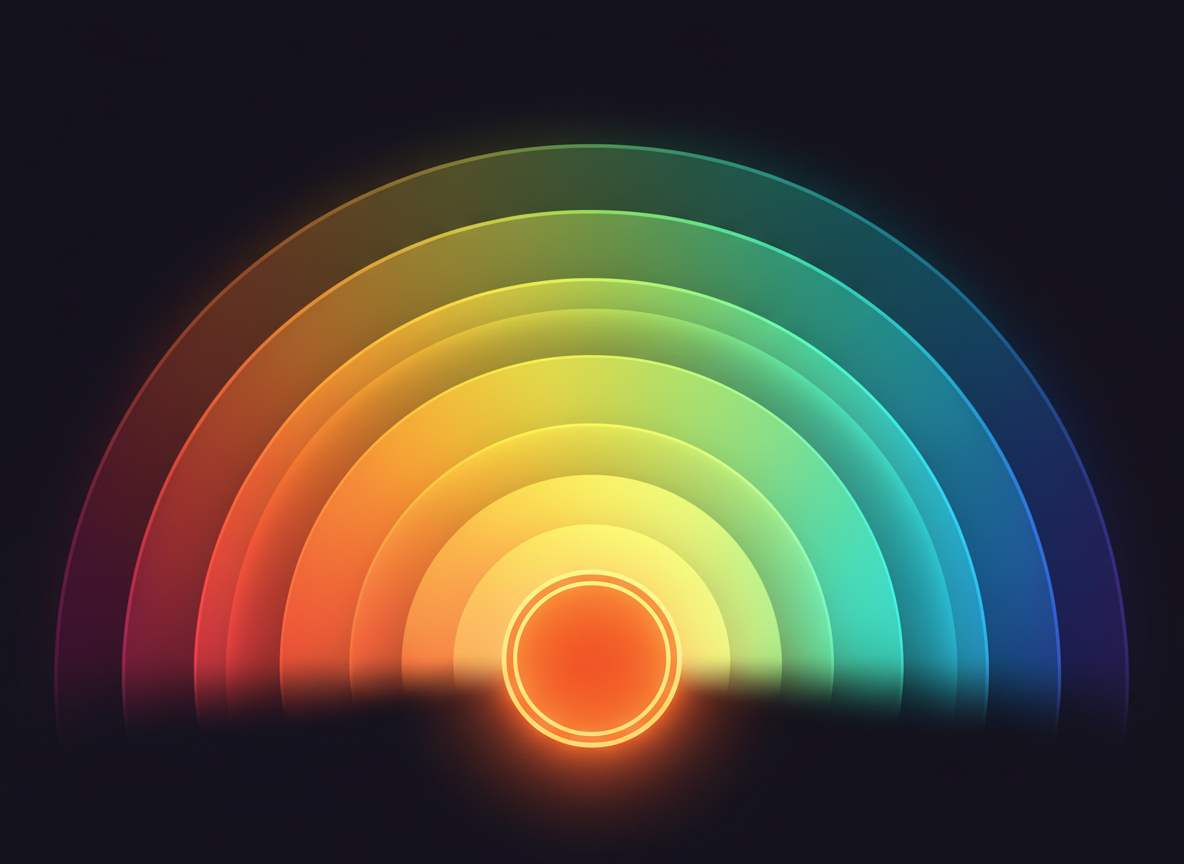 EMF field zones around wireless charging pad showing distance and exposure